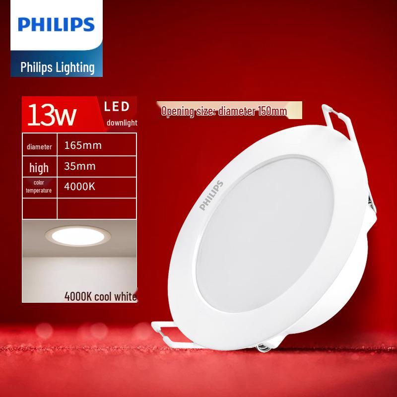 Philips LED Recessed Downlight for Living Room Ceiling, 2.5" - 8"