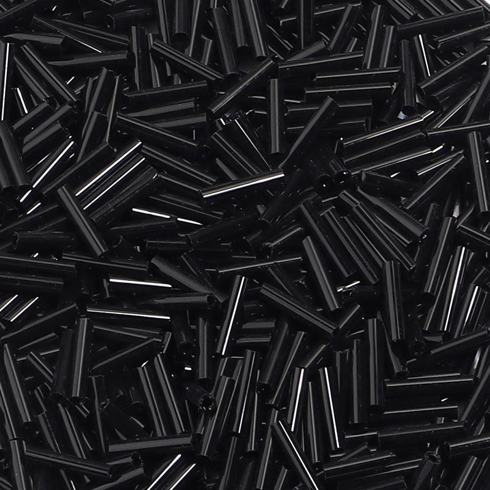 

2x9mm Czech Tubular Spiral Glass Beads Silver Colorful Lines Loose Spacer Seed Beads For DIY Jewelry Making Handmade Sewing 9x2mm 140Pcs
