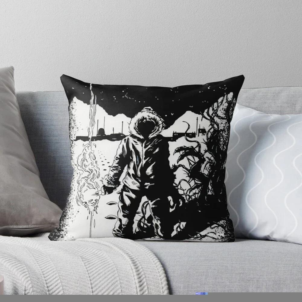 Decorative Home Pillow Case Cushion Covers Black X Modern Living Room Sofa Bed Halloween Fear