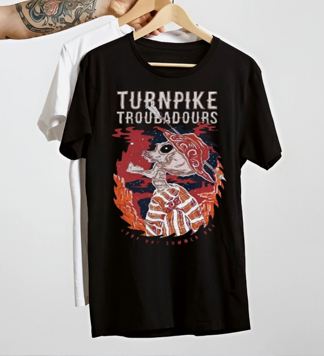 Hot Turnpike Troubadours Band Shirt New Black All Size Tee XXXL