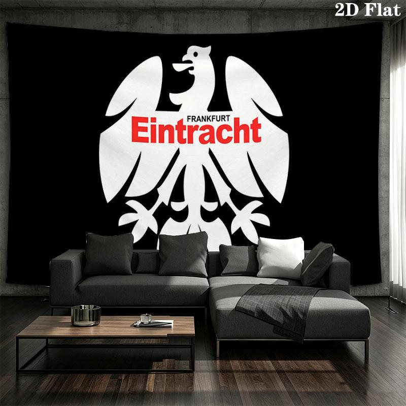 Eintracht Frankfurt Wall tapestry, aesthetic printed fabric blanket, suitable for bedroom, living room, and home decor.