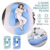 G Shape Design Pregnancy Pillow for Pregnant Lady Cotton Pillow Gift for Mother Baby Feeding for Mother Cushion