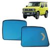 Jimny OEM Replacement Mirrors with LED Sequential Turn Signals and Blue Mirror Lenses JB64/JB74 (Heated Mirrors)