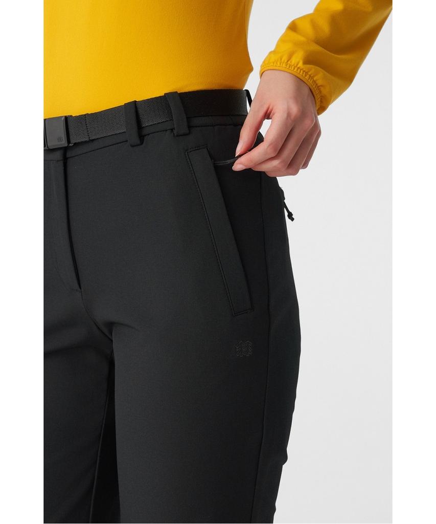 Koolongseupocheu Women'S Slim Fit Standard Pants Jkpnx26132Blk