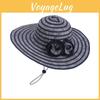 Summer Straw Sun Hat For Women With Wide Brim And Breathable Mesh For Outdoor Sun Protection