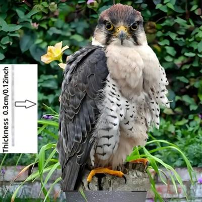 1pcs Falcon and Owl Garden Stakes - Realistic Outdoor Decoration, Suitable for Courtyard Decoration and Farm Decoration