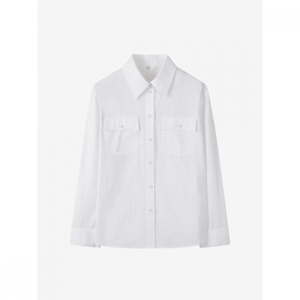 Cc Collect Flap Pocket Button Shirt C253msc005