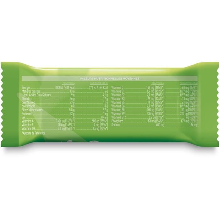 EAFIT - La barre protéinée Pomme/Yaourt - Présentoir 24 barres