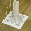 Artificial Birch with 120 LED Lights, 3 Brightness Levels, Foldable Branches, IP44, 150 Cm, White