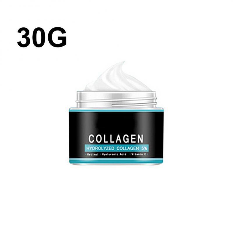 

Коллагеновые кремы против морщин для мужчин, 10 г/30 г, гиалуроновая кислота, витамин Е, крем, увлажняющий уход за лицом 30g чёрный