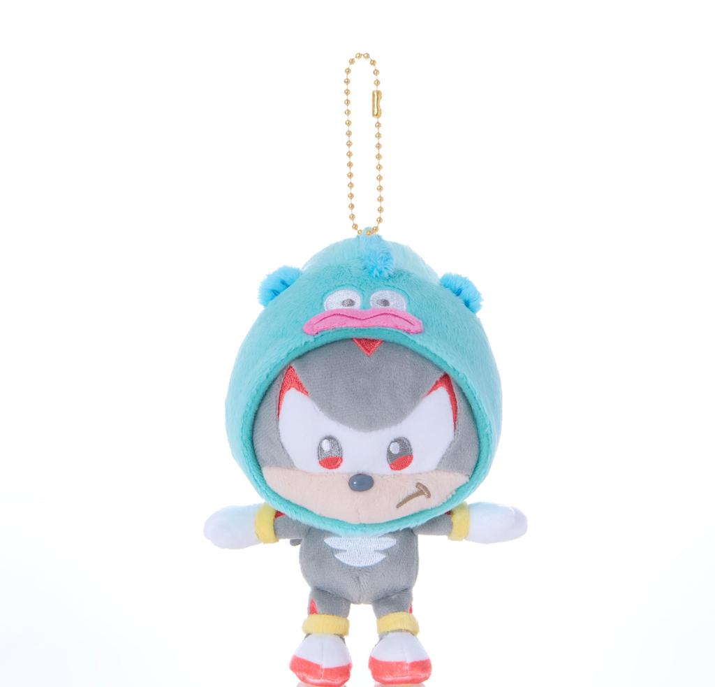 Sega Fave SONIC & FRIENDS Sanrio Characters Mascot Shadow x Hangyodon