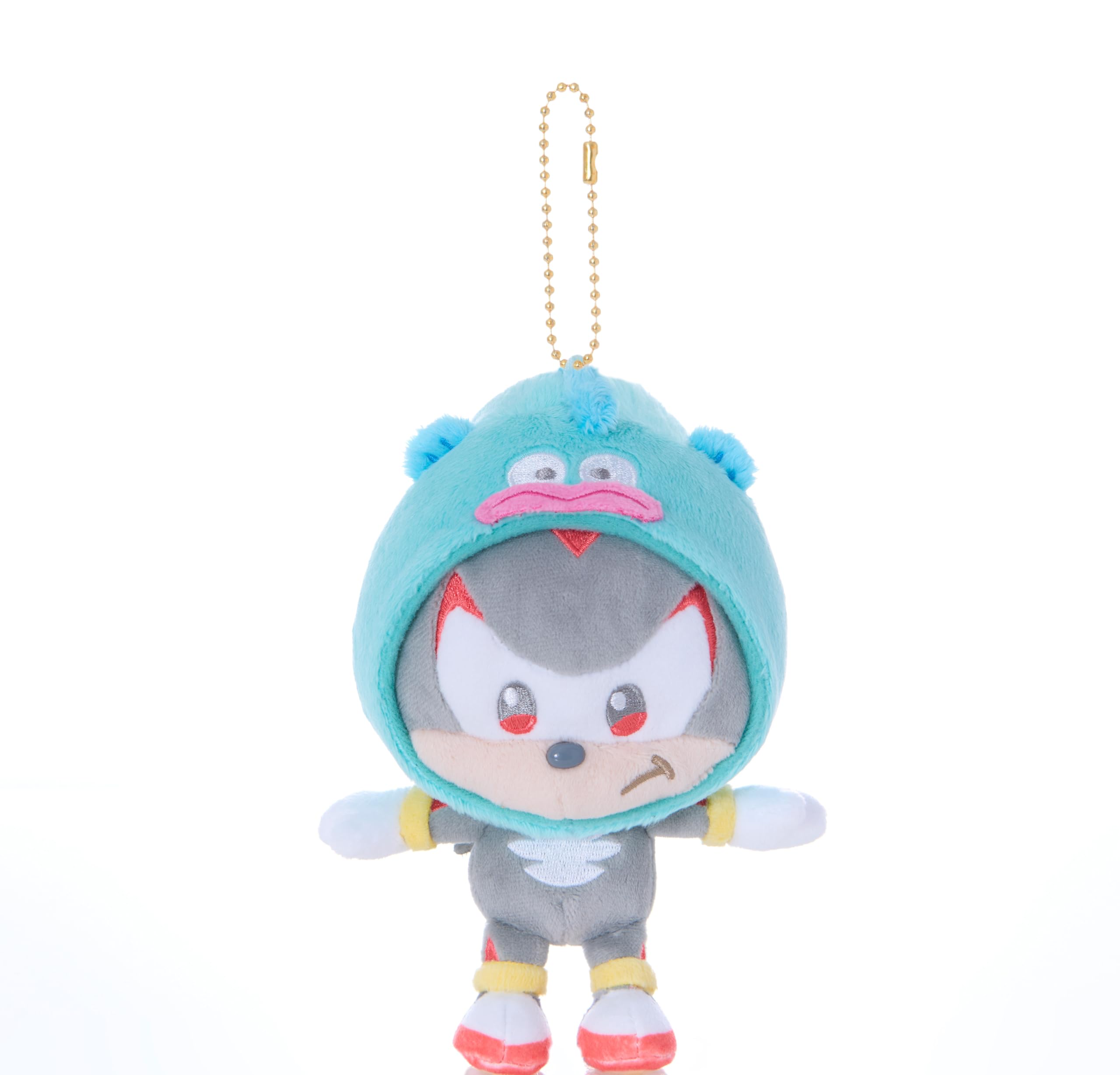 Sega Fave SONIC FRIENDS Sanrio Characters Mascot Shadow x Hangyodon &