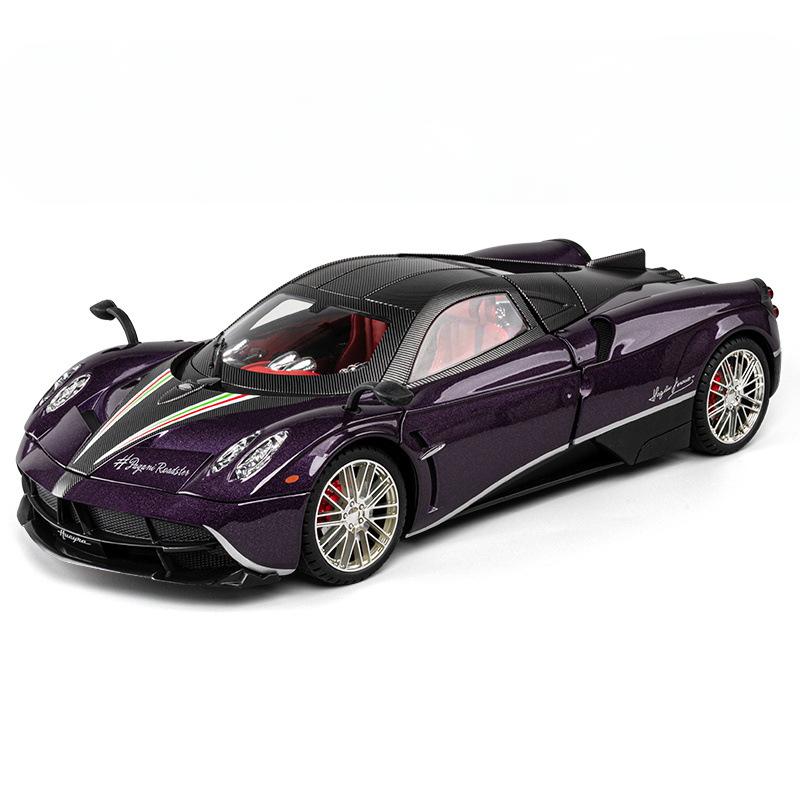 

1:18 Pagani Huayra BC Dinastia Supercar Alloy Diecast Model Car Children s Toy Car Boys Toys Kids Children Christmas Gift Friend фіолетовий