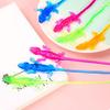 10/20 Stück Regenbogen Klebrige Gecko Stressabbau Quetsch Sensorische Spielzeuge Jungen und Mädchen Geburtstagsfeier Mitgebsel Klebriger Gecko Pinata Füller
