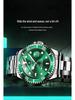 Authentische Herren Quarz Grüne Submariner Uhr - Vollautomatisch Klassischer Rolex Stil