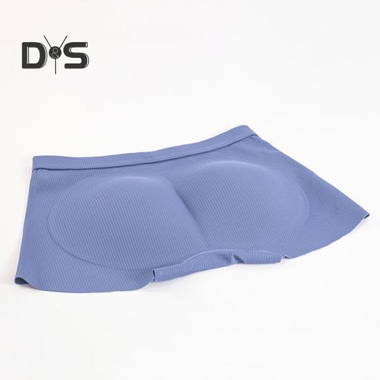 Fake Ass Underwear 3D Design Sporløs effekt Mellomhøyt Ensfarget Boxer Undertøy U-konveks Ergonomisk Design Boxershorts