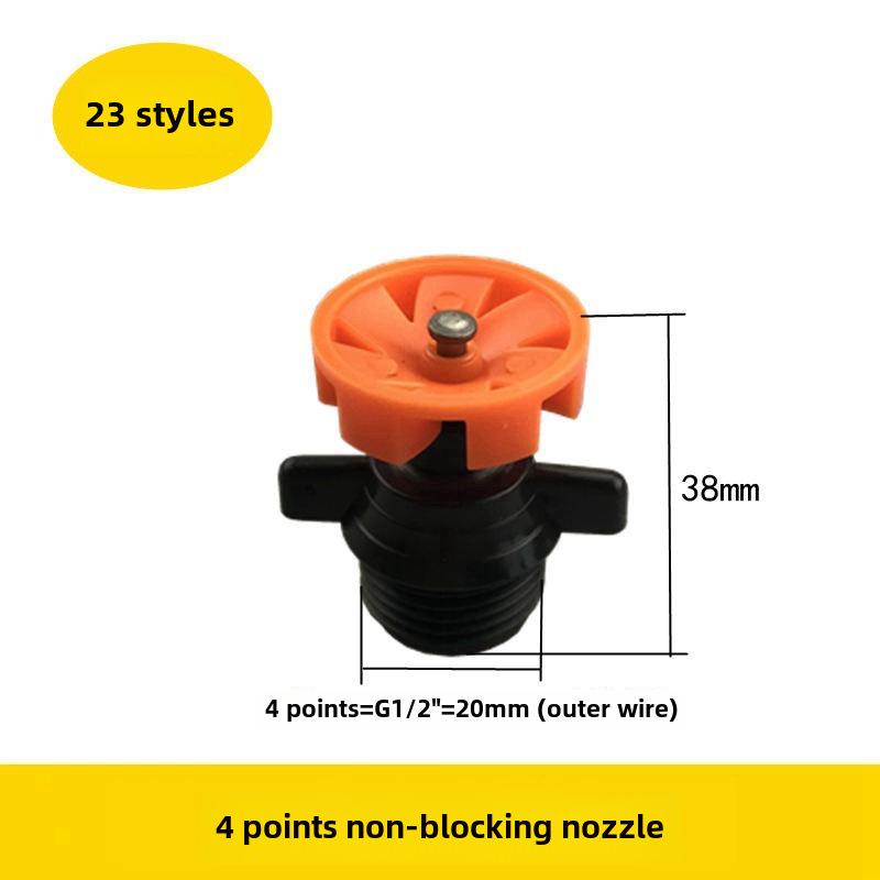 Fine Mist High-Pressure Copper Nozzle for Dust Control and Cooling In Construction and Agriculture