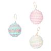 3x Christmas Ball Ornaments Xmas Decor DIY Classic Gift 8 Cm Pendant Drop for