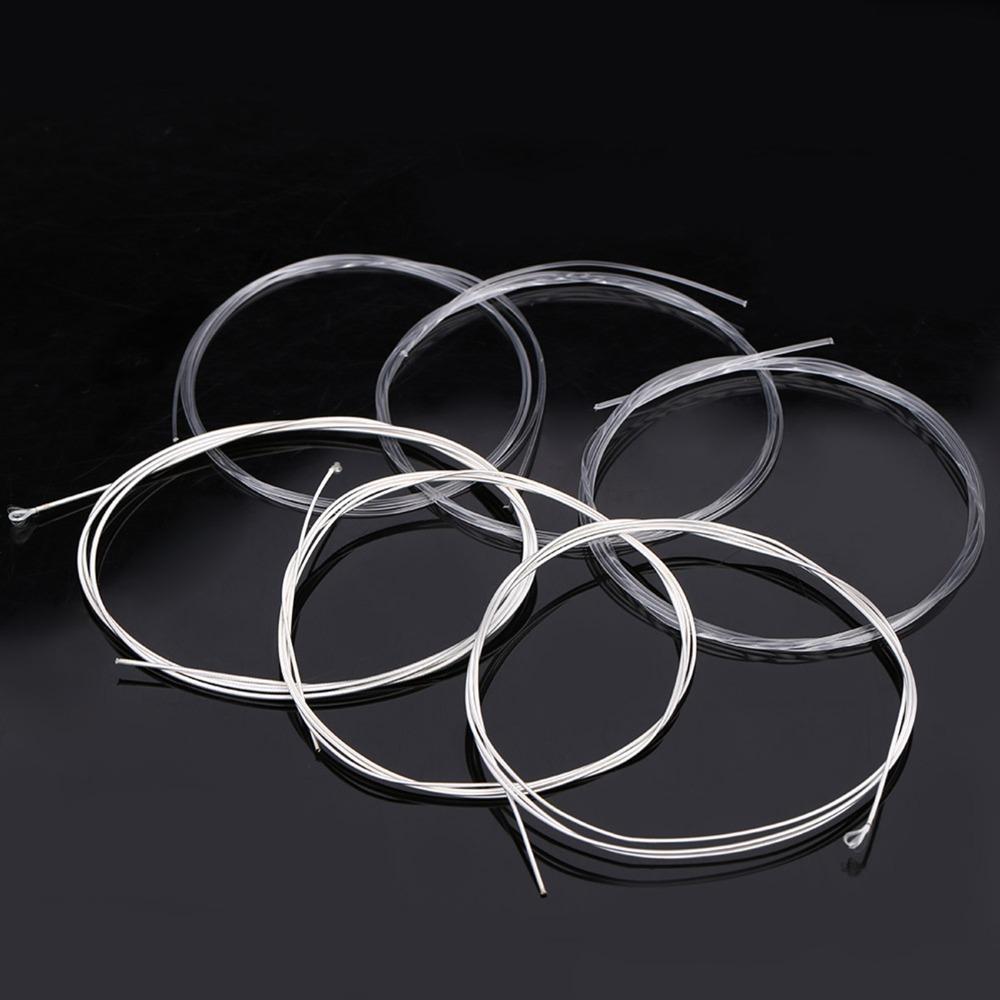 White+Transparent Nylon Guitar Strings Nylon Classical Guitar Strings For Classical Guitar
