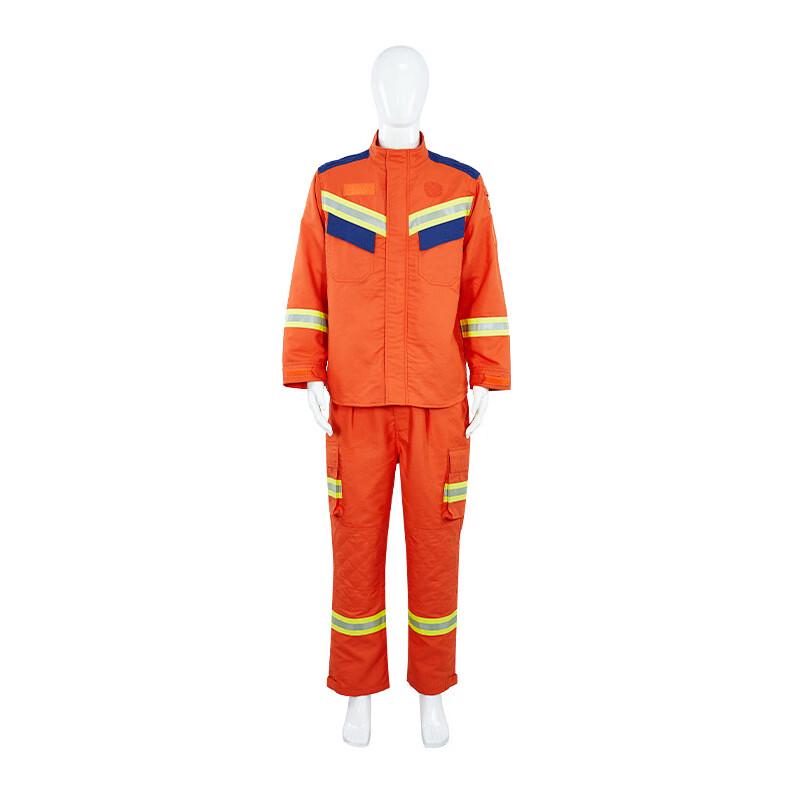 Brangdy 2022 Summer Fireproof Aramid Split Emergency Rescue Suit 165-190