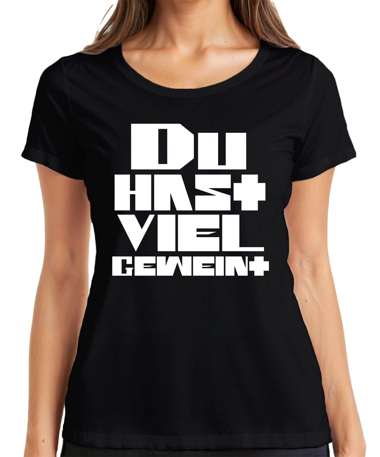 Du hast viel geweint plus sarkastisch ironisch Geschenk Retro Damen T-Shirt XXXXL