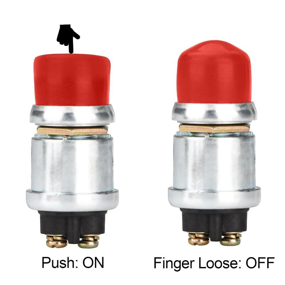 50A 12V Push Button Switch ON-OFF Momentary Switch Reliable Ignition Starter Switch