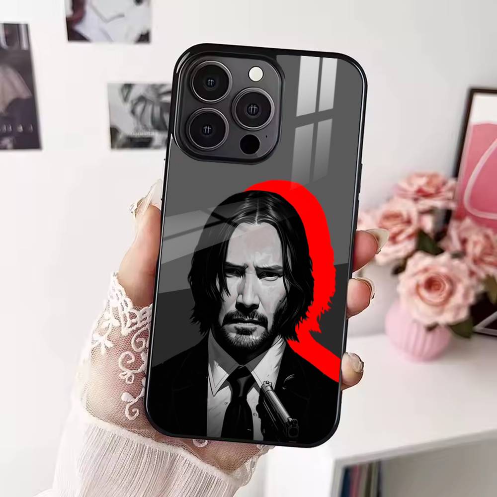 Classic Films John Wick Phone Case For iPhone 17,16,15,14,13,12,Plus,Pro,Max for Magsafe Magnetic Wireless Charging