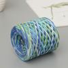 200m/Roll Raffia Paper Rope Multicolor Crochet Yarn High Quality Hand-woven Rope  Gift Wrapping