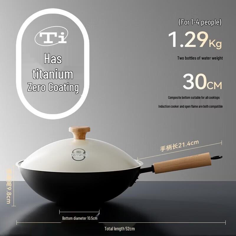 Maybaler Titanium Fusion Non-Stick Iron Pot