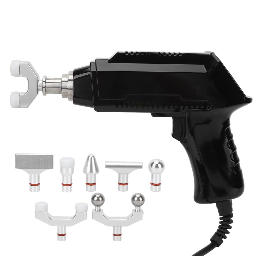 Electric Spine Massage Correction Gun 9 Gears Strength Pain Relief Relax Chiropractic Adjustment