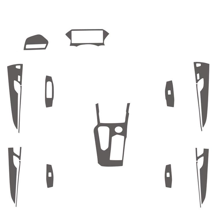 21 Xingyue L Carbon Fiber Interior Sticker: Console & Gear Shift Decoration