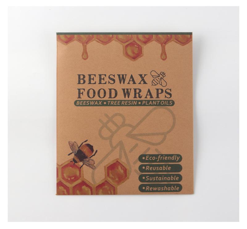 Beeswax Food Wrap Roll - Degradable & Food Grade for Preserving Fruits and Vegetables