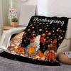 1 Stück Weihnachtszwerg-Druck Leichte Flanelldecke, Bequeme und Warme Decke, für Camping Sofa Bett und Couch Büro, Geschenkdecken in Allen