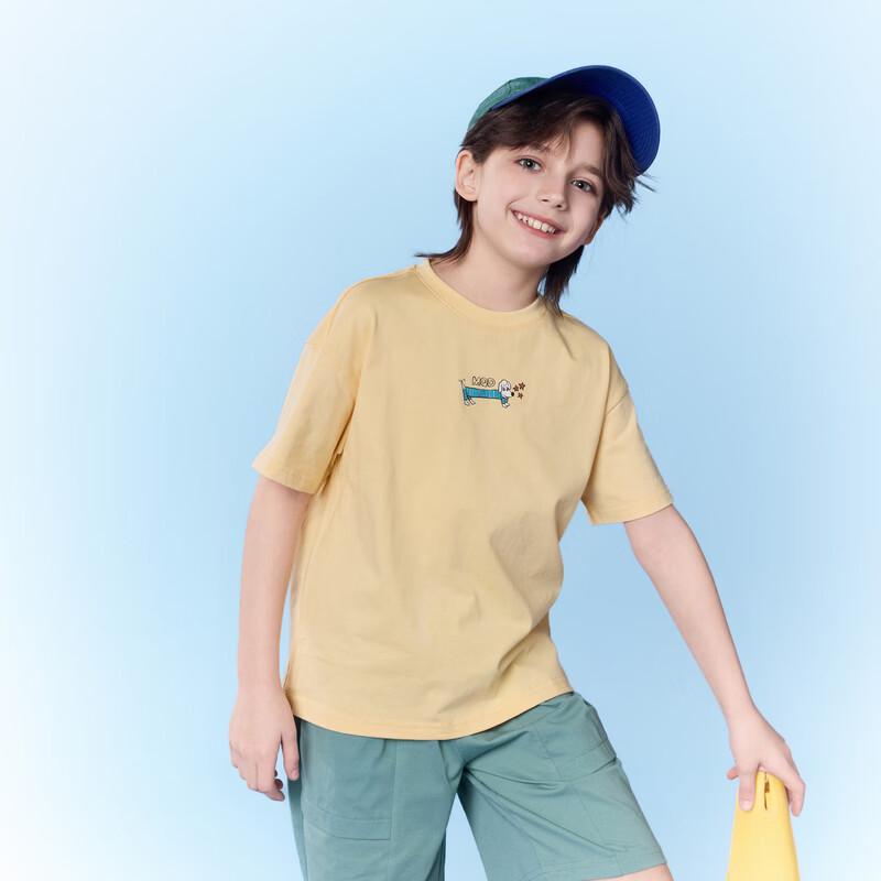 MQD Boys' Cotton Cartoon Short Sleeve T-Shirt