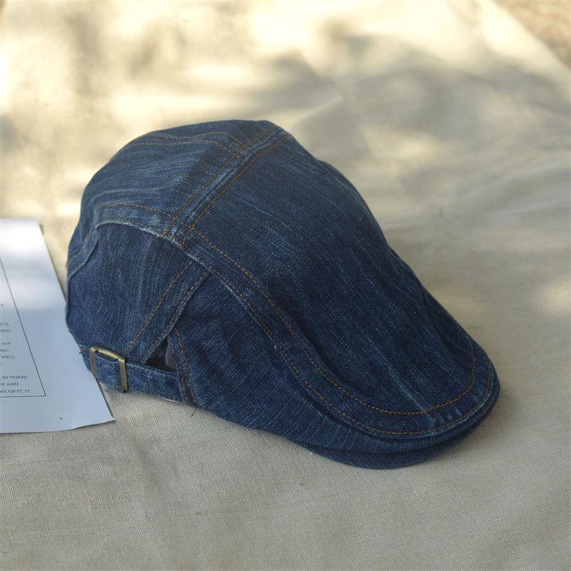 Japanese Retro Thin Section Cowboy Hat Women's Spring and Summer Literary Peaked Cap All-match Beret Korean Trend Forward Hat