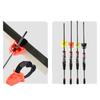 1Pc Portable Pole Rack Bait Holder V-shaped Rod Rack Fishing Rod Holder For Boat Marine Fishing Rod Gear Portable Accessories