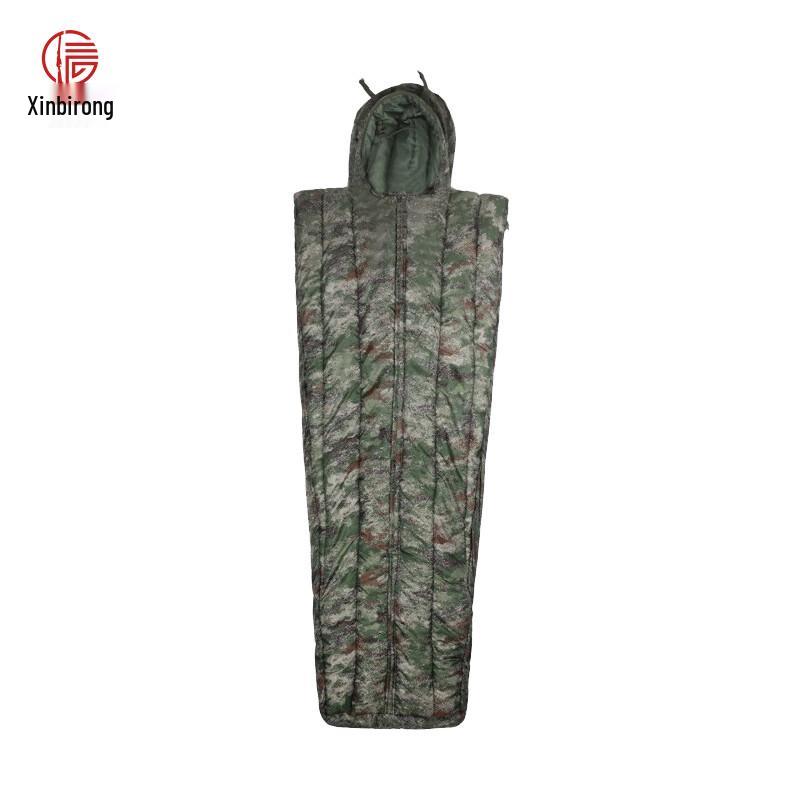 Xinbirui Camping Warm Coat-Style Cotton Sleeping Bag