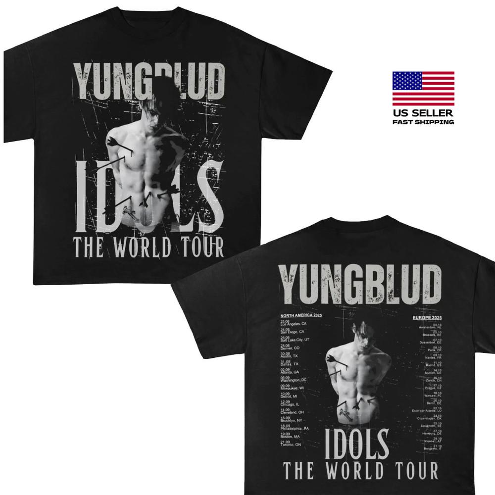 Yungblud Tour Tee, Yungblud Tour, Yungblud Shirt, Yungblud 2025  Fastship Unisex T-Shirt L