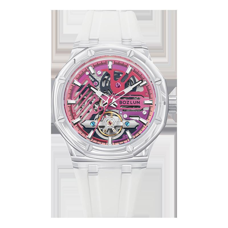 Bozhi Wheel Hollow Mechanical Watch Men's Genuine Fully Automatic Watch Couple Pointer Waterproof Luminous
