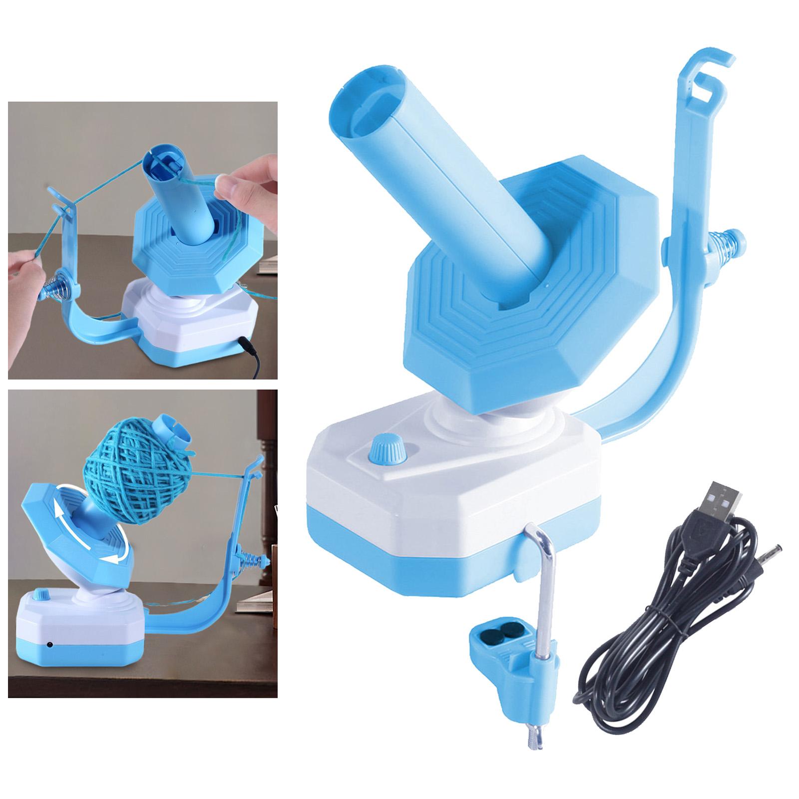 

Электрический моталка для пряжи, распределитель пряжи для вязальщиц, вязальщиц крючком чёрный