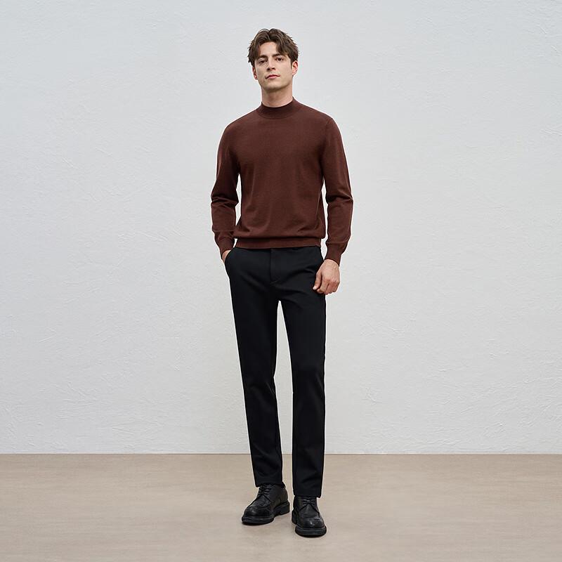 Erdos (EMZ) Men's Skin-Friendly Anti-Shrink Machine-Washable Wool Sweater