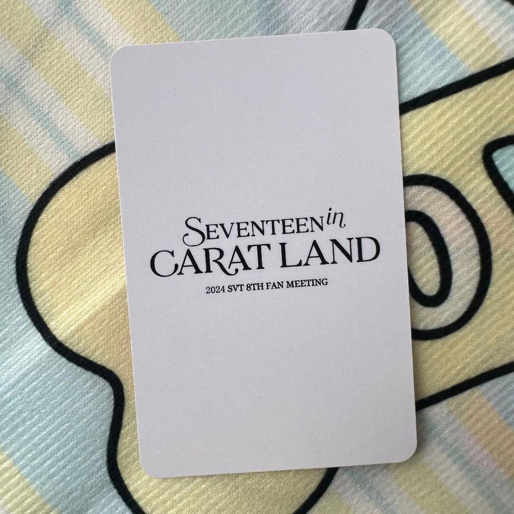 [USED] SEVENTEEN2024CARATLANDCARATZONE Seungkwan Treka