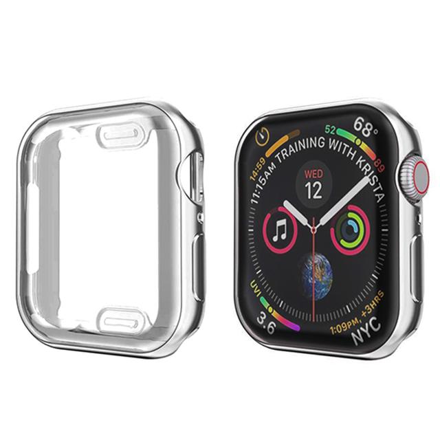 Cover For Apple Watch Case 44mm 40mm 45mm 41mm 42mm 38mm iwatch screen protector silicone bumper apple watch series 3 6 se 7 8 9