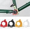 Aluminum Alloy Bicycle Chain Protector ISCG ISCG 03/05 Bike Adapter Bottom Bracket Chain Guide Plate Adapter with Screws
