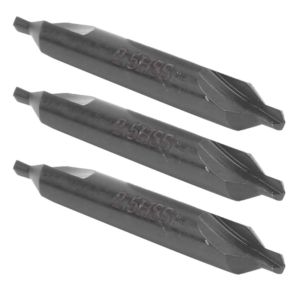 10 Stück Zentrierbohrer-Set Typ A Edelstahl Spezialbearbeitung Industriebedarf 2,5 mm