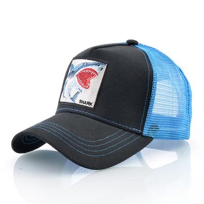 Casquettes de camionneur hommes femmes Streetwear Hip Hop Casquette de Baseball avec Patch de broderie de requin Snapback Drake Bones Casquette quatre saisons
