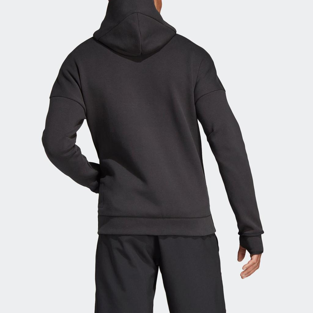 adidas ZNE Hoody 2 Full Zip Hooded Jacket Black CW6482