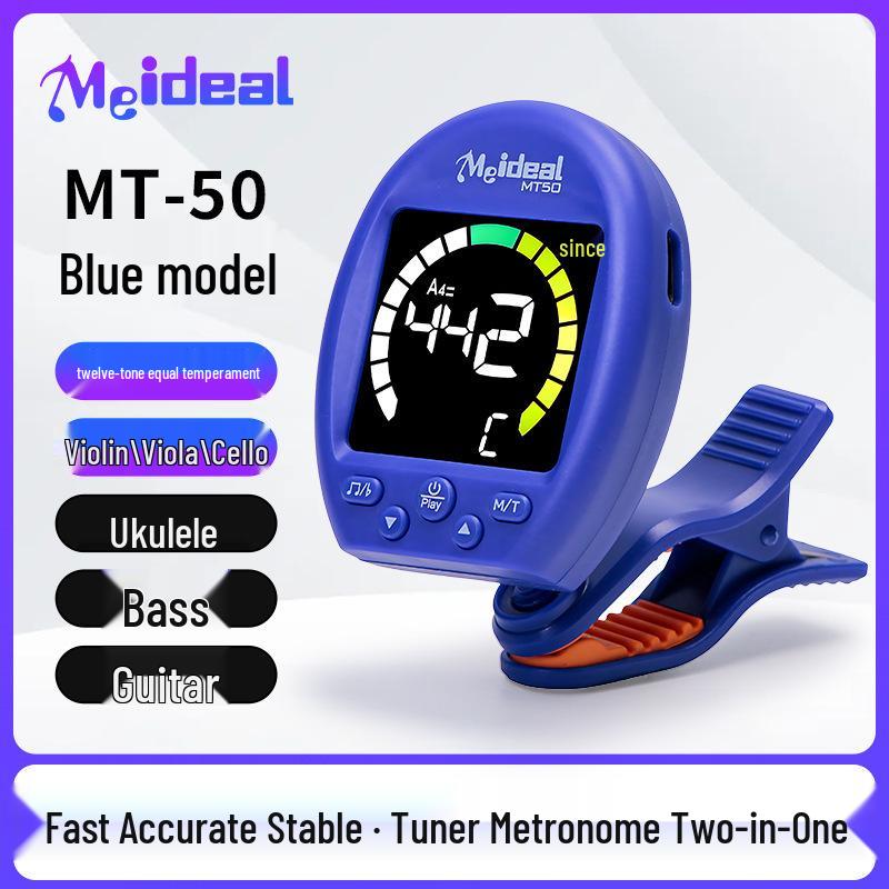 Universal Guitar & Violin Tuner and Metronome - Musical Instrument Accessory