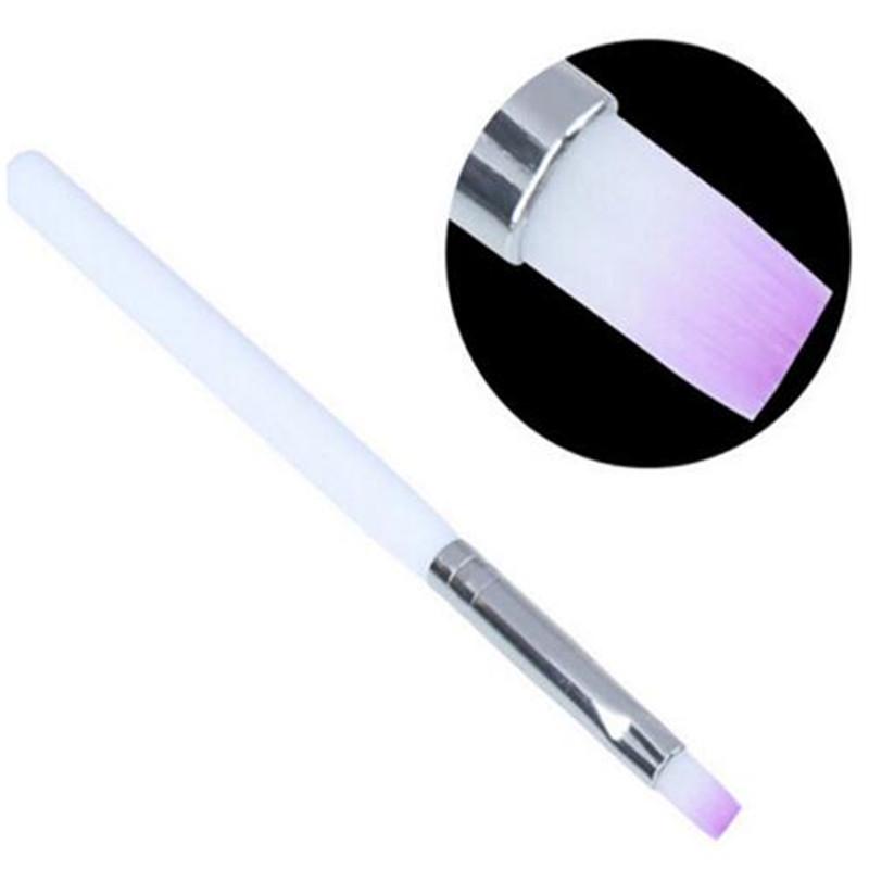 

1 шт DIY фиолетовый гель-лак живопись дизайн ногтей скульптура ручка кисть для ногтей профессиональный инструмент для ногтей белый