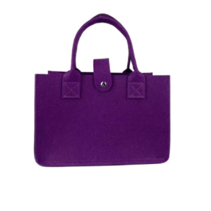 Trendy Felt Tote Bag Perfect For Fashionable Shopping And Gifting